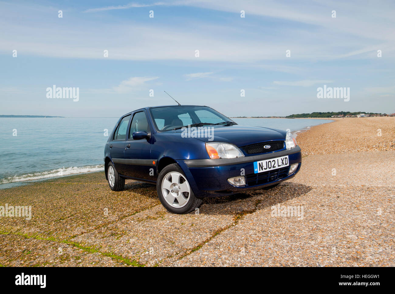 2002 Ford Fiesta mk5 petite voiture à hayon Banque D'Images