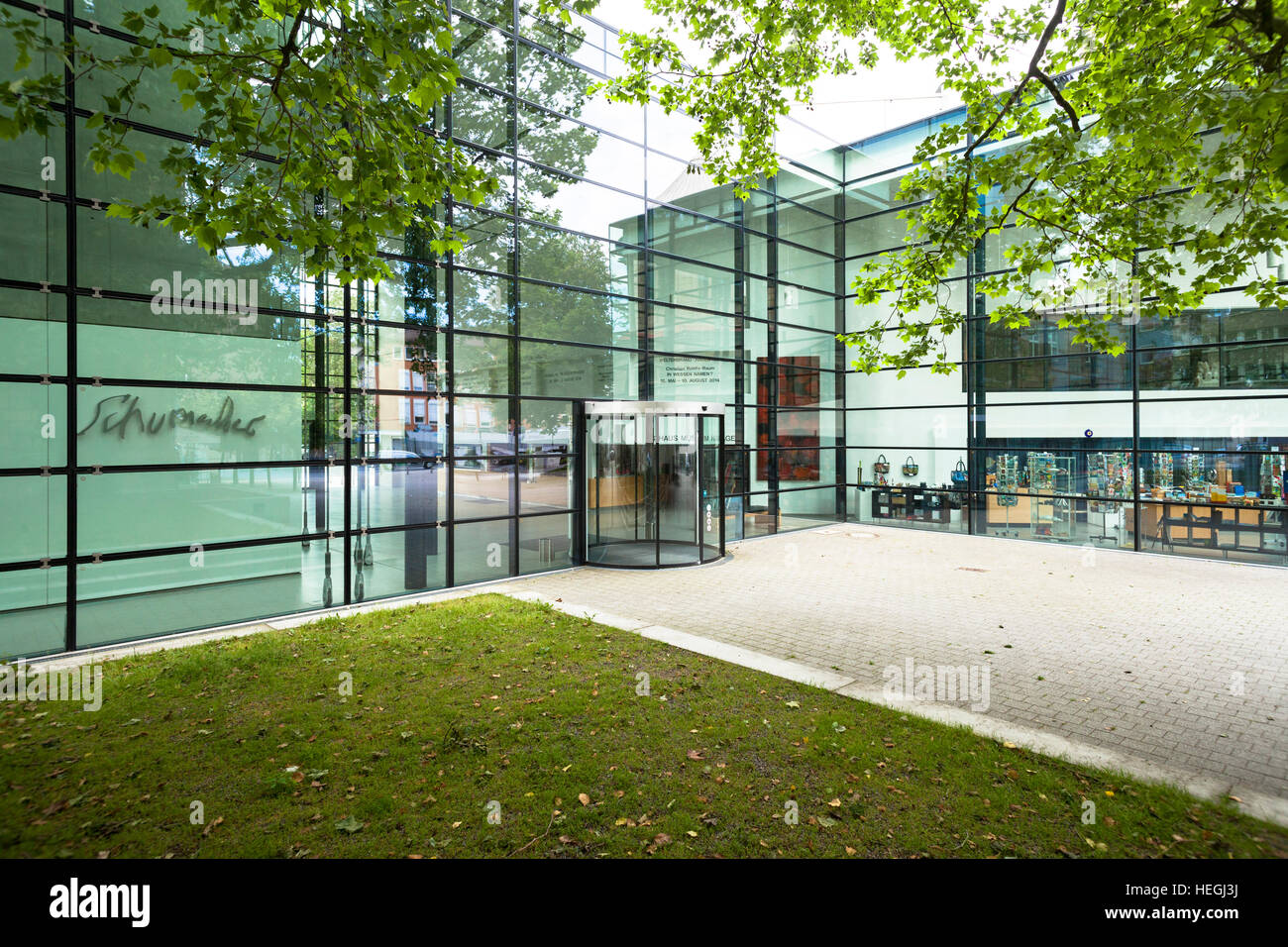 Deutschland, Hagen, le Kunstquartier avec l'Emil Schumacher et le Musée Osthaus Museum. Banque D'Images