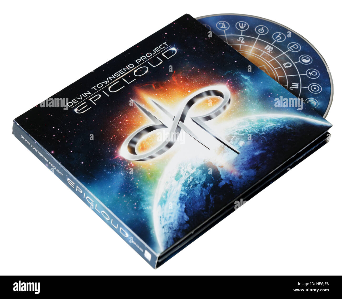 Devin Townsend Project CD Epicloud Banque D'Images