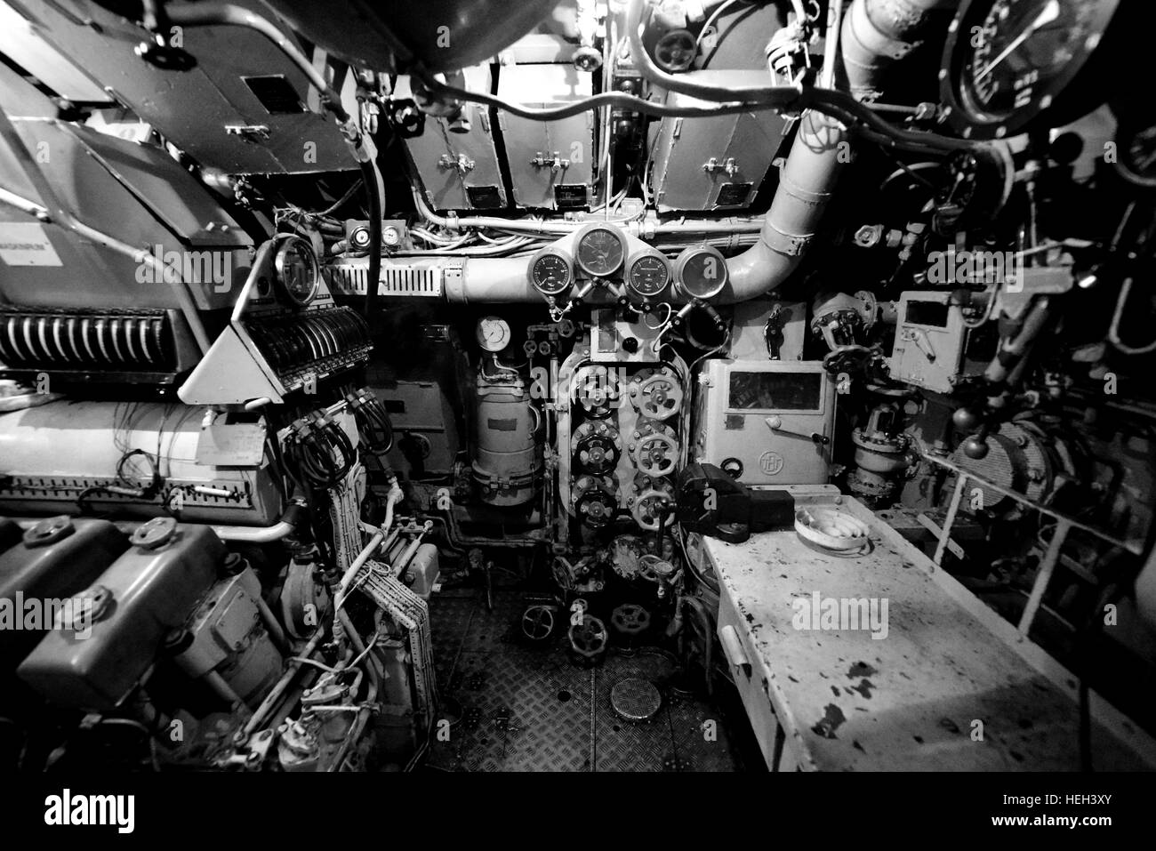 Classe DELFINEN Springer sous-marin - zone de l'atelier Banque D'Images