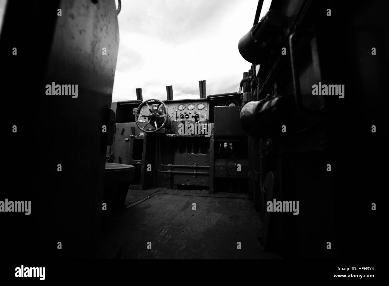 Pont ouvert (open) de la mise hors service Motor-Torpedo Søbjornen-voile Banque D'Images
