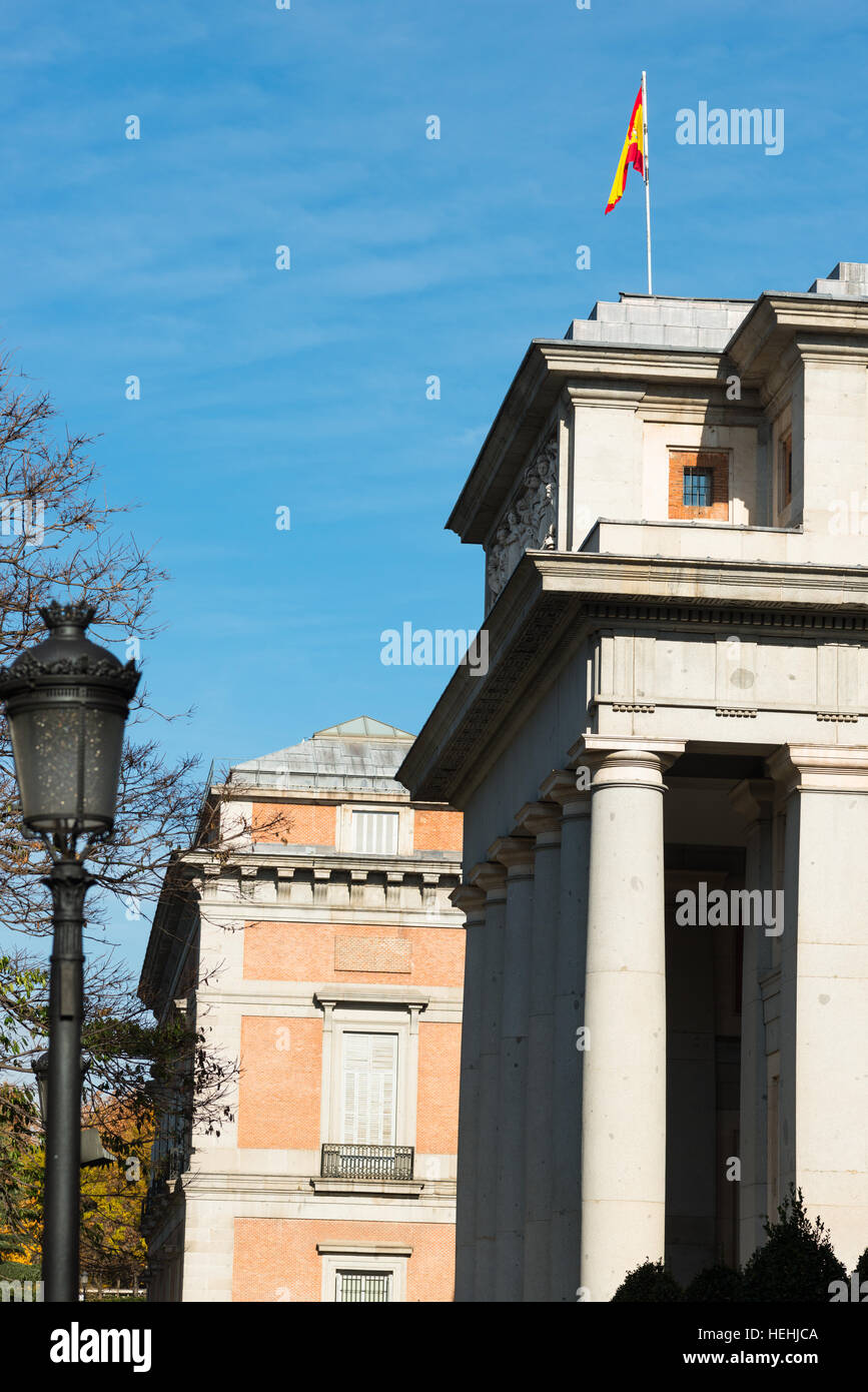 Madrid, Espagne. Le musée El Prado. Banque D'Images