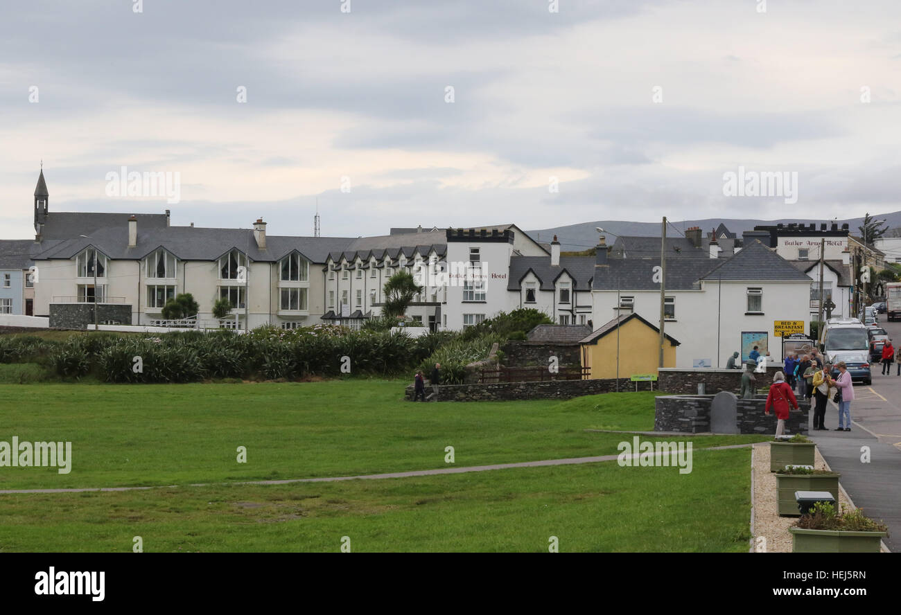 Le Butler Arms Hotel de Waterville, dans le comté de Kerry, Irlande. Banque D'Images
