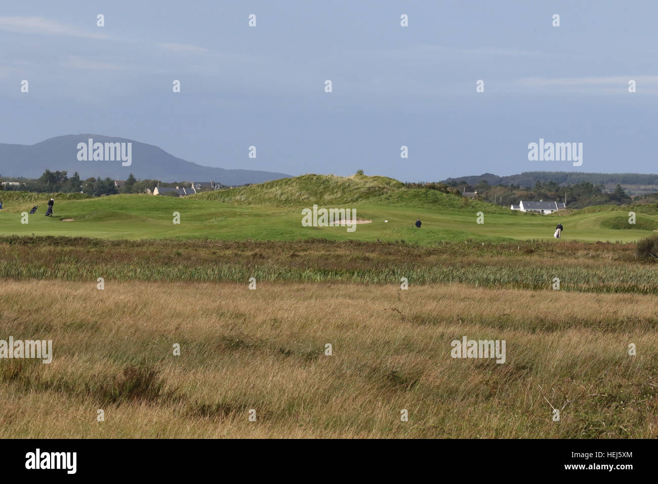 Waterville Golf Links, Waterville, dans le comté de Kerry, Irlande. Banque D'Images