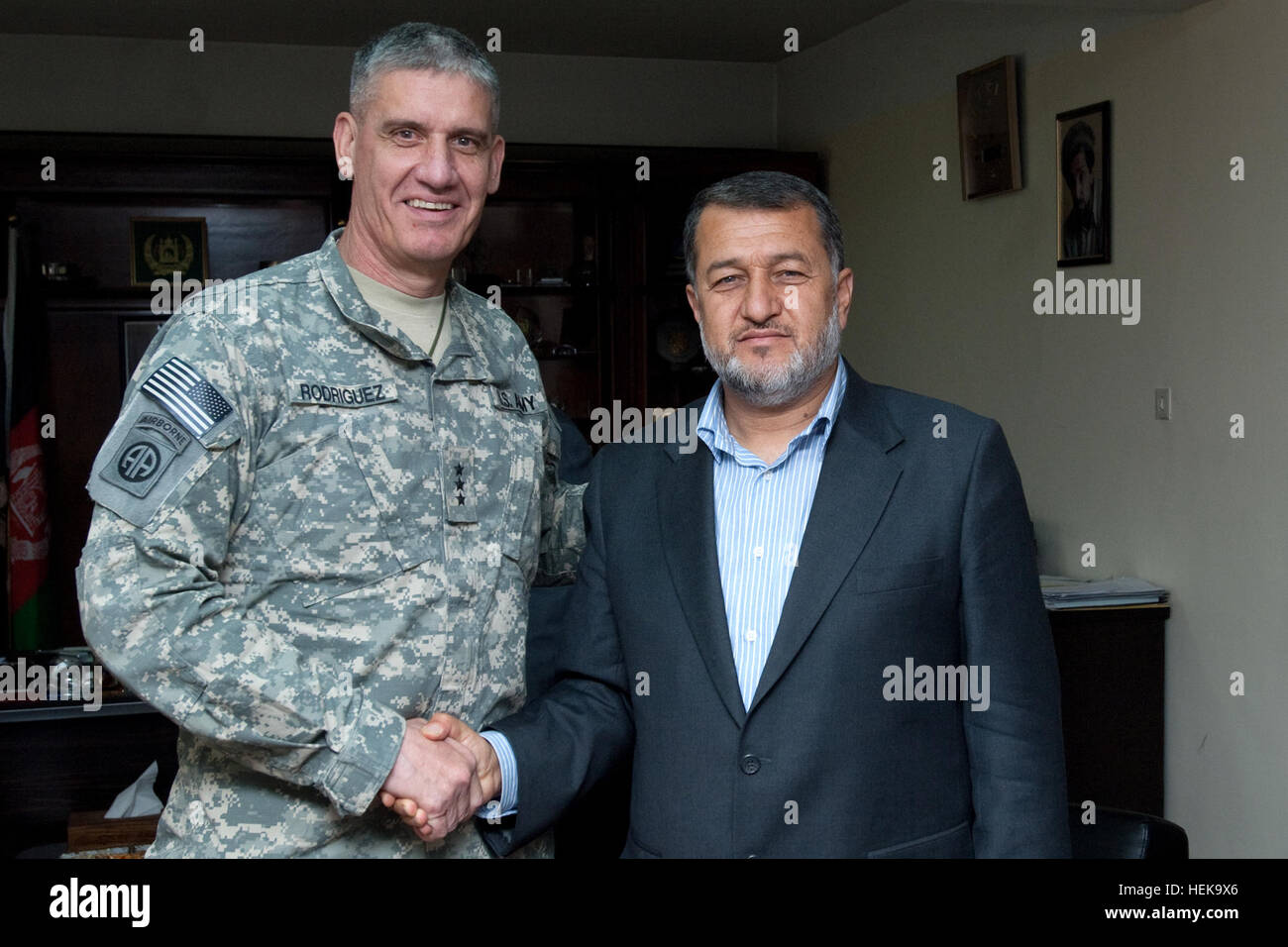 Lt gen david rodriguez Banque de photographies et d’images à haute ...