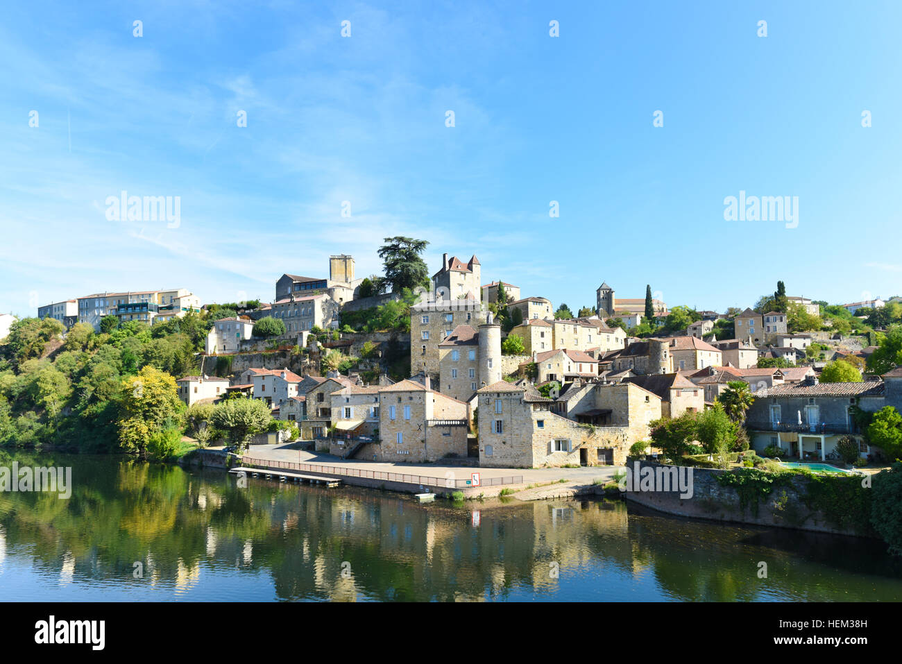 Puy L'Evêque, près de Cahors, Lot, Midi Pyrénées, France, Europe Banque D'Images