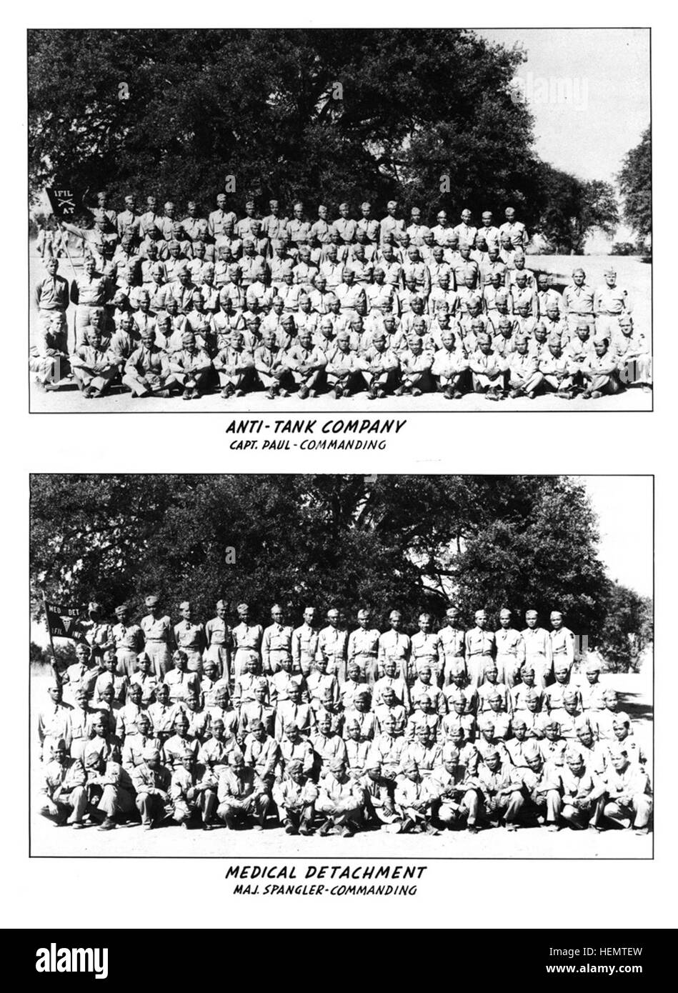 Camp Roberts Trainer (Vol 2 No 3)- 1er Infanterie Philippine p009 Banque D'Images