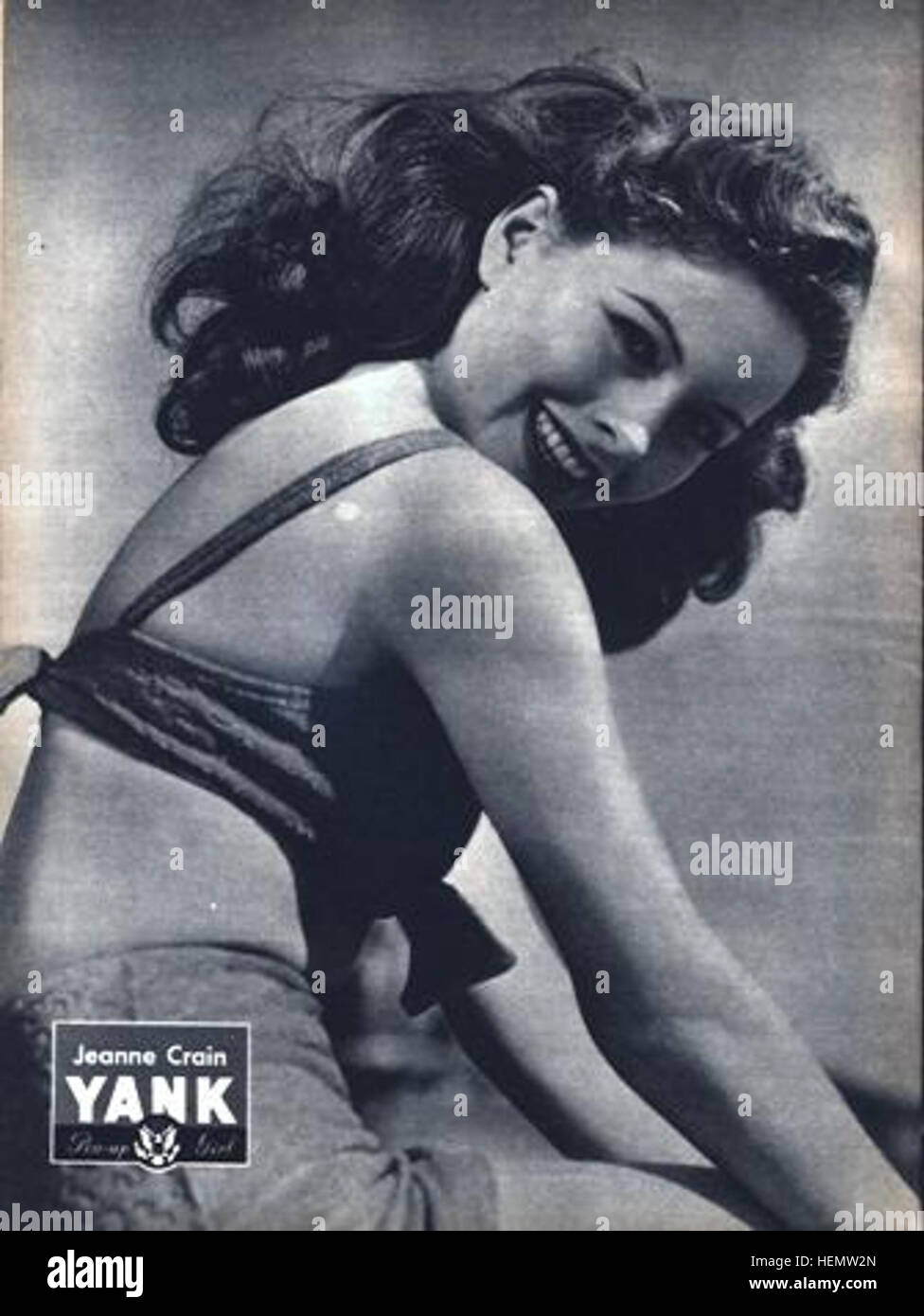 Jeanne Crain, actrice, est reconnue pour ses contributions à l'industrie du cinéma et du divertissement lors d'apparitions publiques et d'événements. Banque D'Images