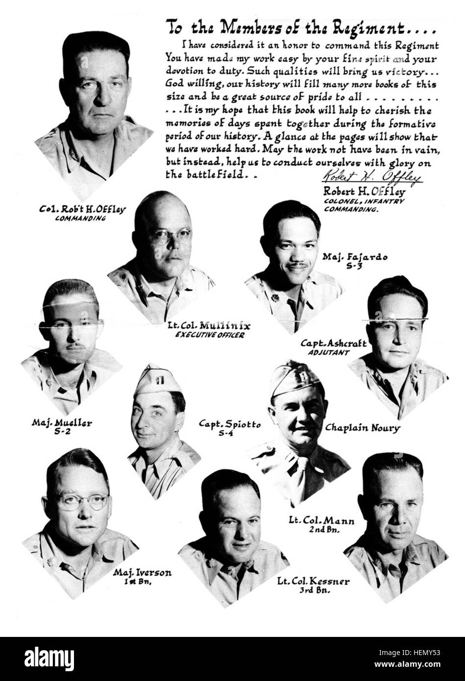 Camp Roberts Trainer (Vol 2 No 3)- 1er Infanterie Philippine p003 Banque D'Images
