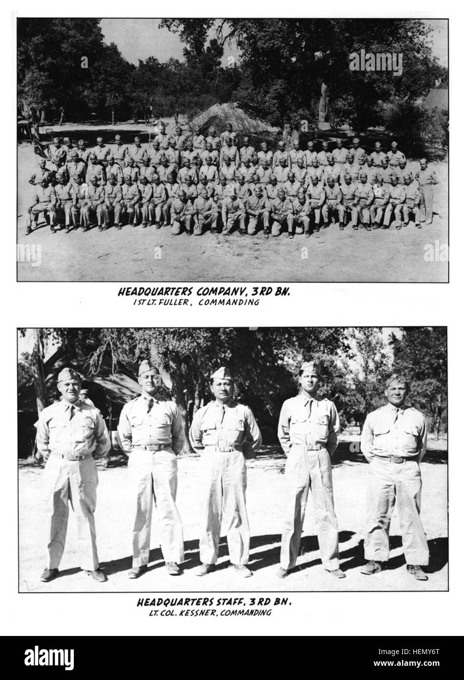 Camp Roberts Trainer (Vol 2 No 3)- 1er Infanterie Philippine p022 Banque D'Images