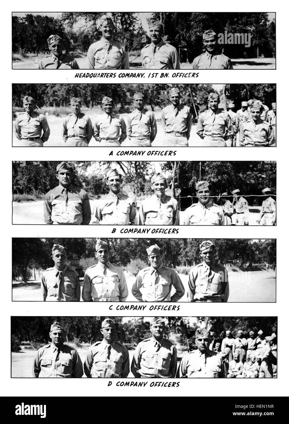 Camp Roberts Trainer (Vol 2 No 3)- 1er Infanterie Philippine p011 Banque D'Images