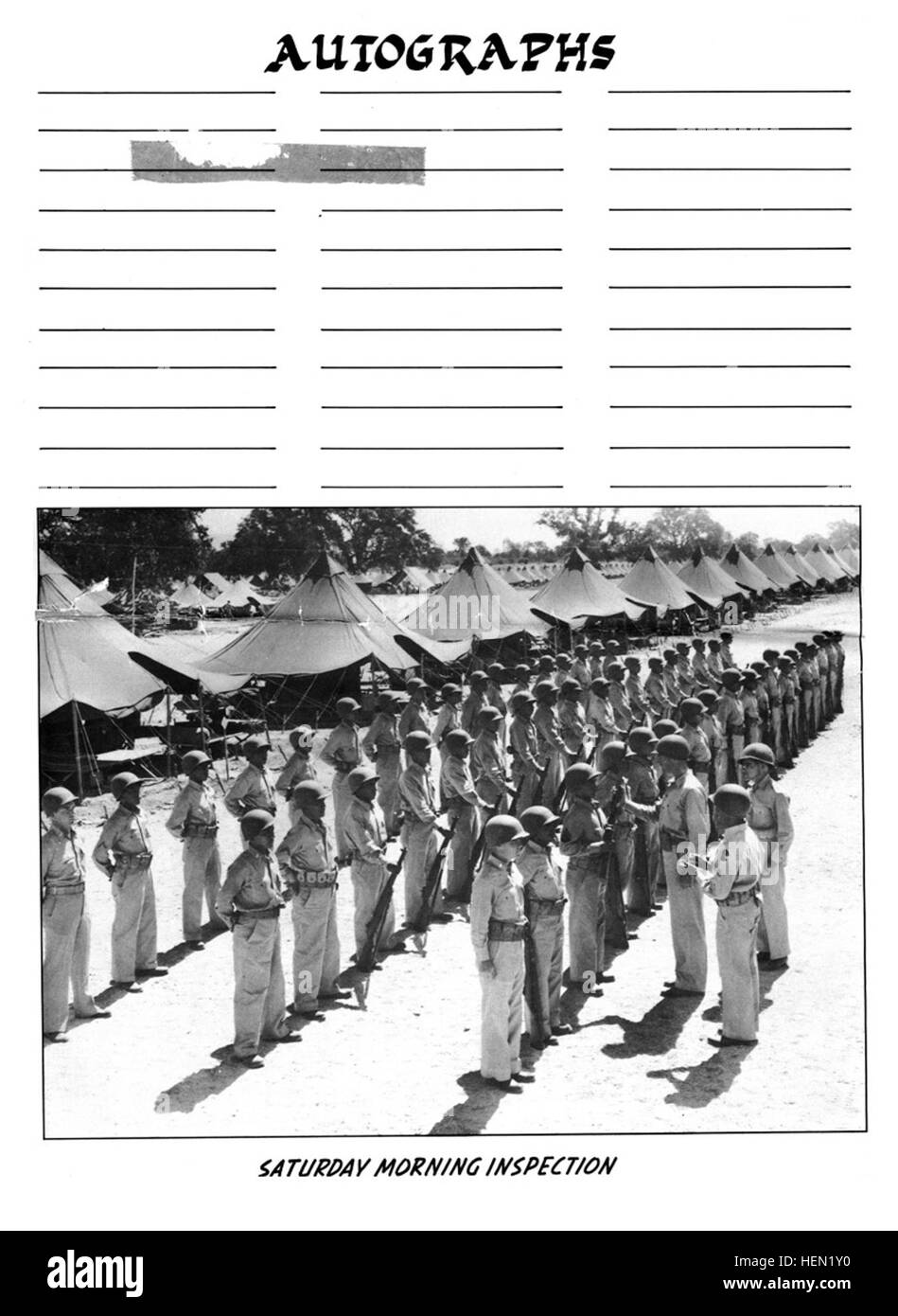 Camp Roberts Trainer (Vol 2 No 3)- 1er Infanterie Philippine p030 Banque D'Images