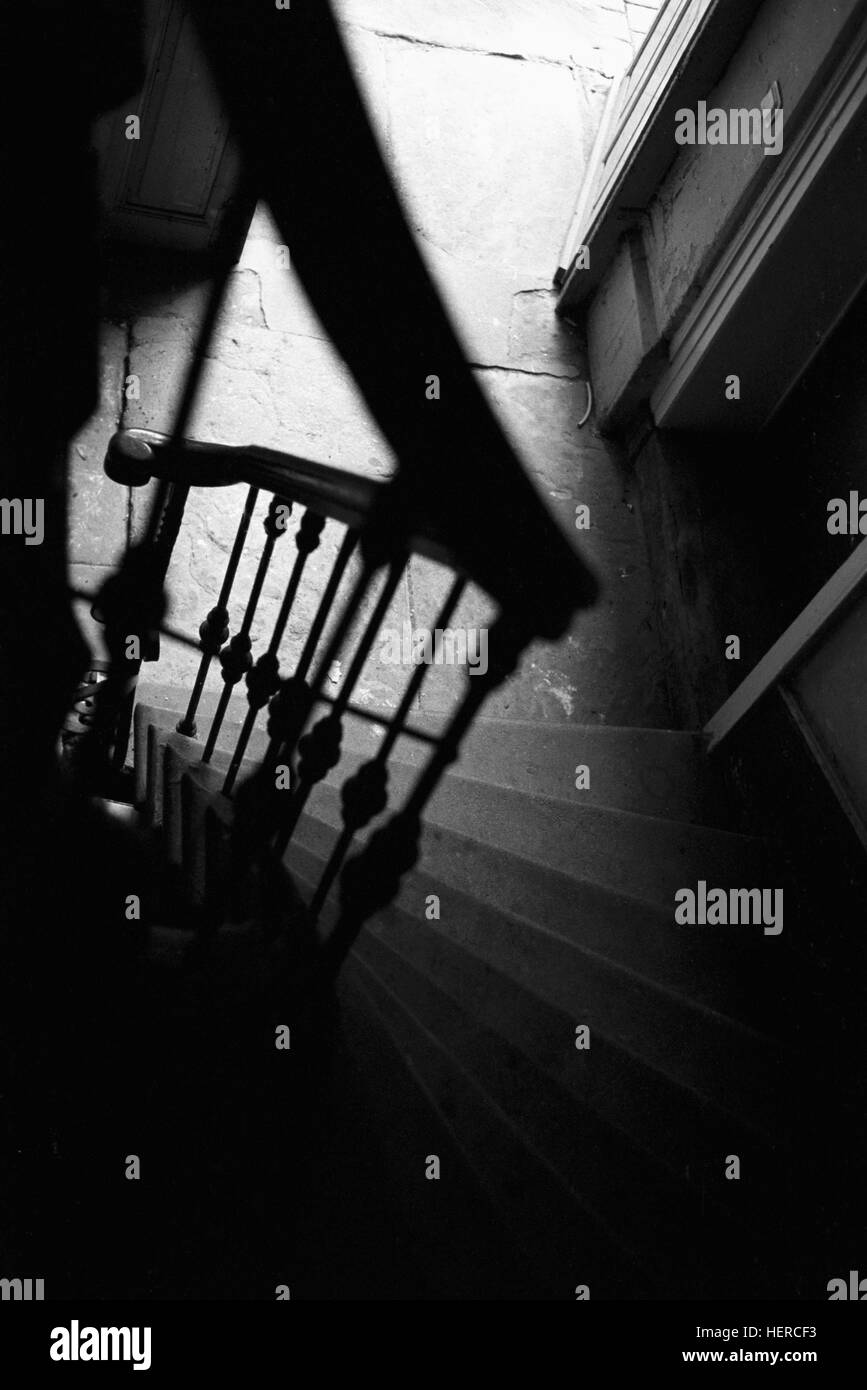 Cage d’escalier Banque D'Images
