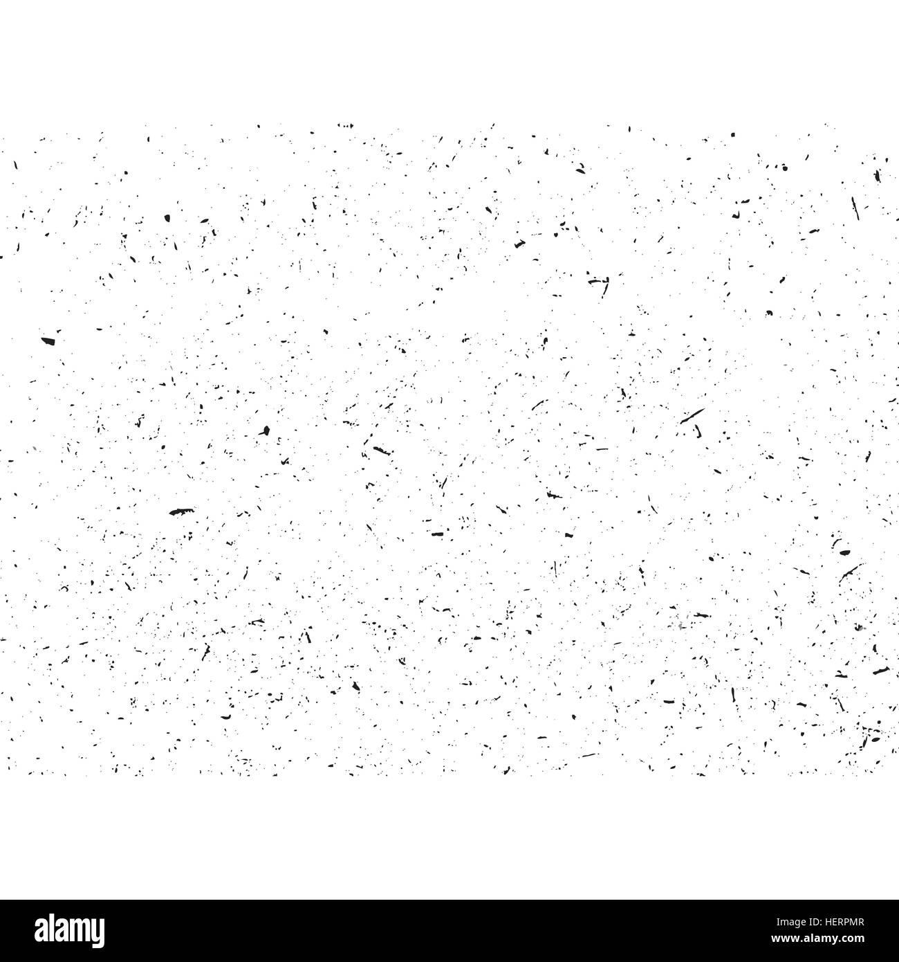 Couleur monochrome noir vector retro grunge de surface texture fond blanc isolé d'affûtage Illustration de Vecteur