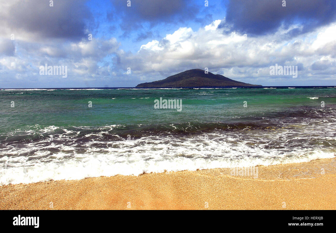 Plage de l'île d'Efate Vanuatu Banque D'Images