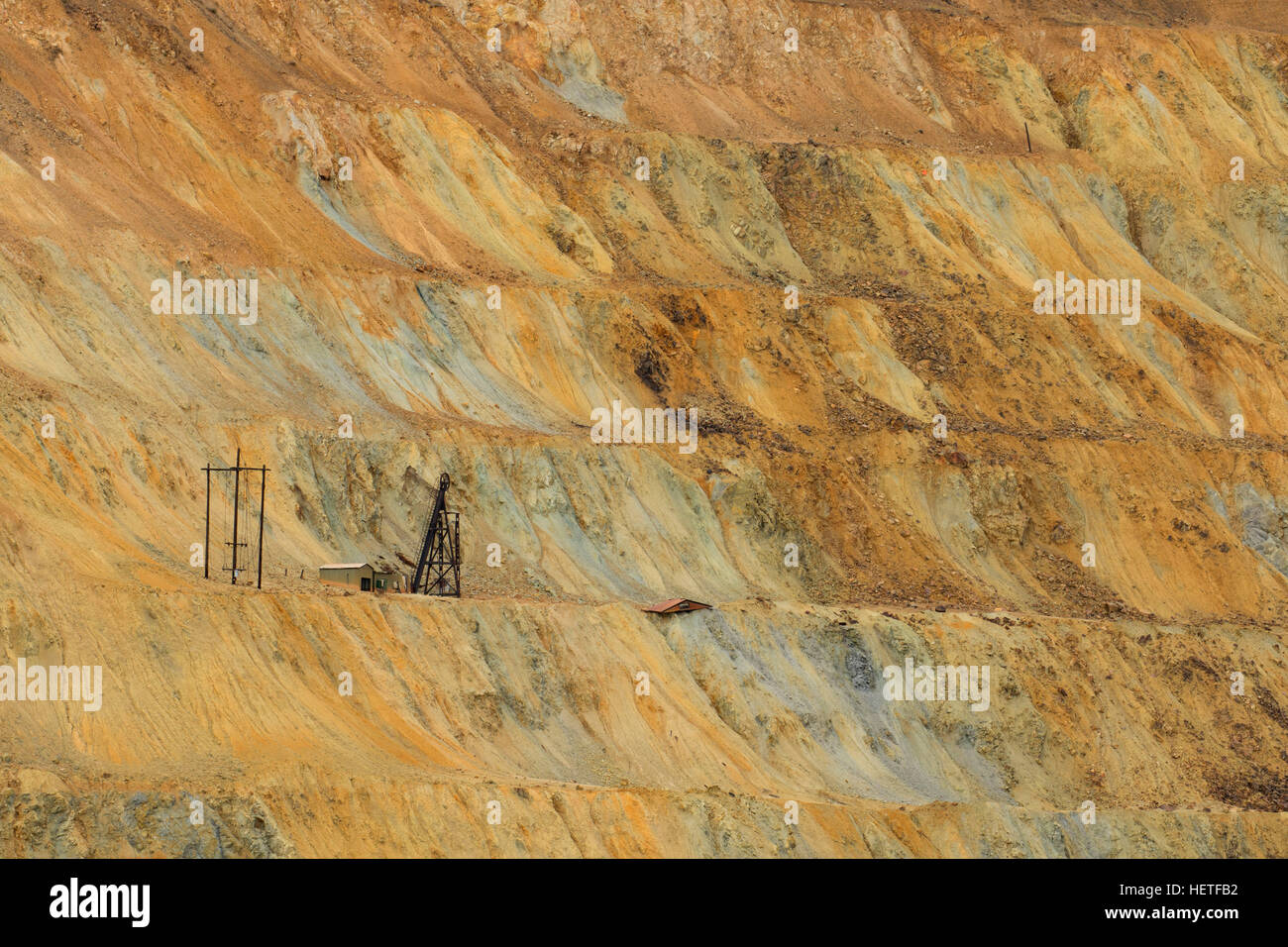 Berkeley Pit, Butte, Montana Banque D'Images