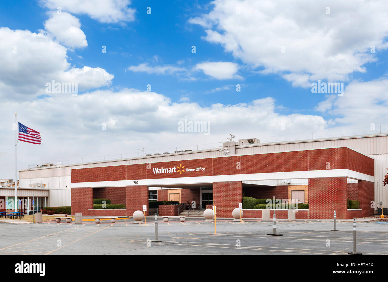 Walmart siège social à Bentonville, Arkansas, États-Unis Banque D'Images