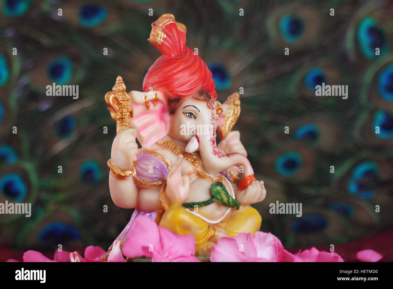 Dieu hindou Seigneur Ganesha Banque D'Images