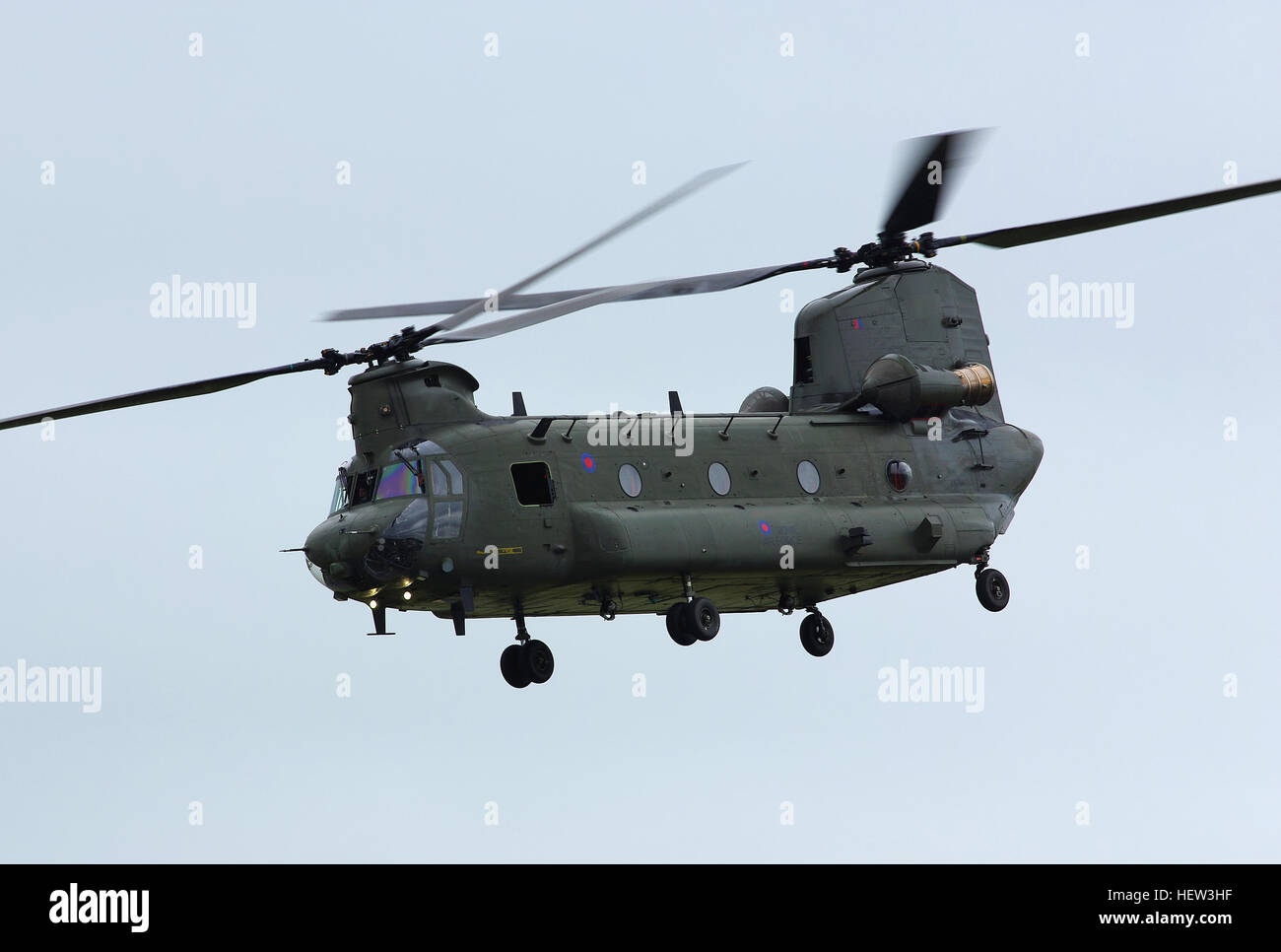 Chinook de la Royal Air Force à RIAT 2016. Banque D'Images