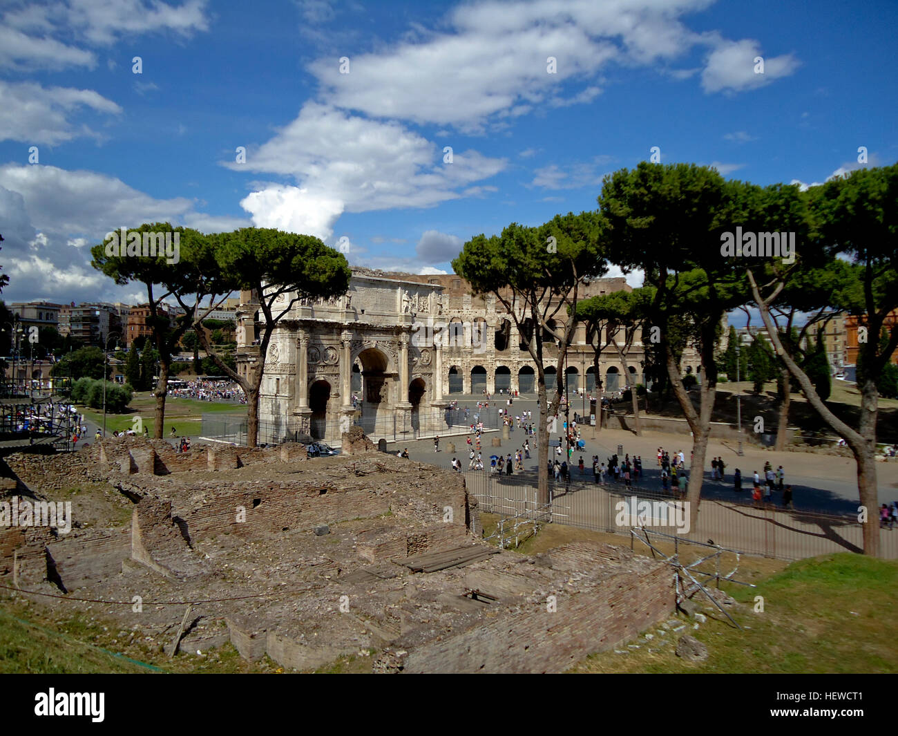 Colisée Rome Italie Banque D'Images