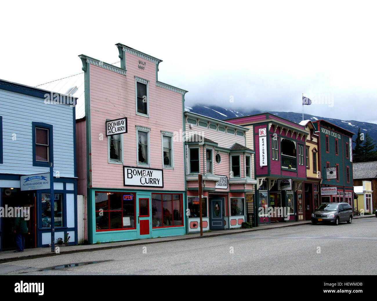 Ication (,),Indiens,masques,Alaska Skagway,Sony Alpha,Col blanc,totems Banque D'Images