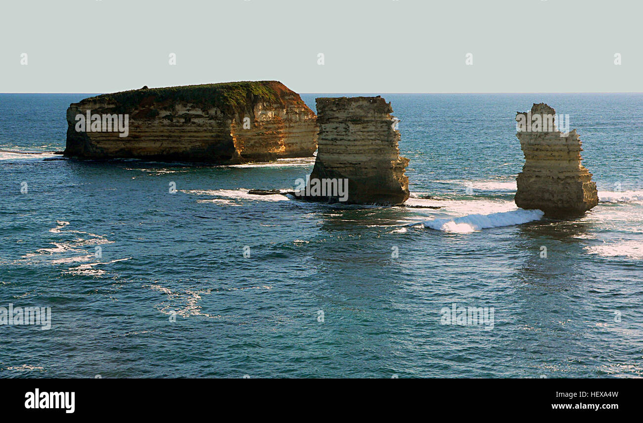 Ication (,),l'Australie.',Plages,camera,Pont,Grand,l'océan littoral route des plages sur l'océan de sable mer Seacliffs,surf, Banque D'Images