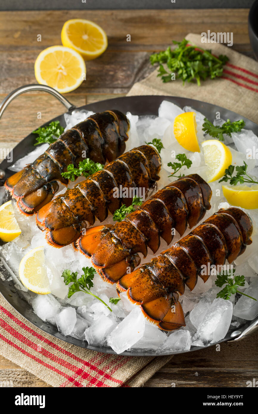 Queue De Homard Cru Banque d'image et photos - Alamy