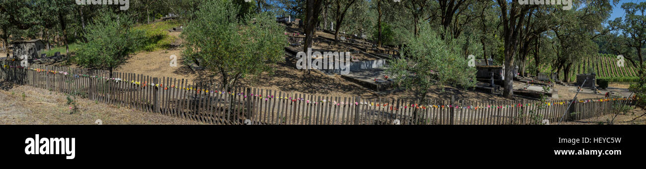 DSC1179a6000un cimetière de la colline d'olive Banque D'Images