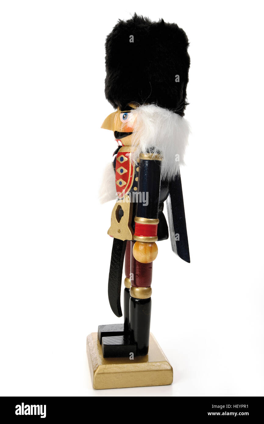 Casse-noisette du prince avec chapeau de feutre noir, vue latérale Photo  Stock - Alamy