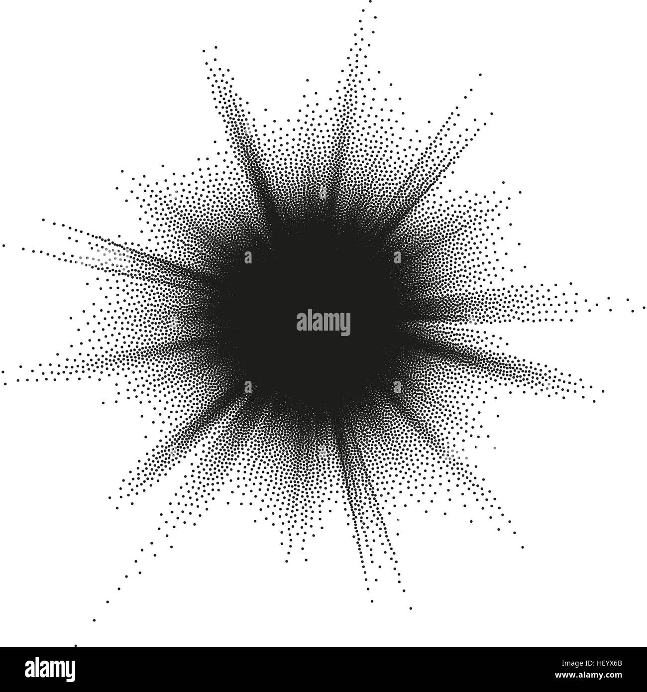 Black burst splatter background. EPS 10 Illustration de Vecteur