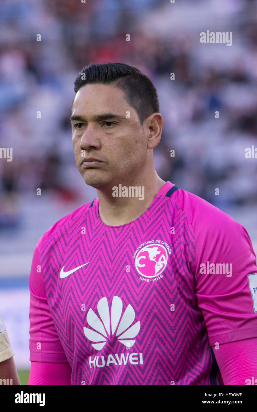 Kanagawa, Japon. Dec 18, 2016. Moises Munoz (Nord) : Football/soccer Coupe du Monde des Clubs de la FIFA Japon 2016 3ème place match entre Club America 2(3-4)2 Atletico Nacional à Yokohama International Stadium à Kanagawa, Japon . © Maurizio Borsari/AFLO/Alamy Live News Banque D'Images