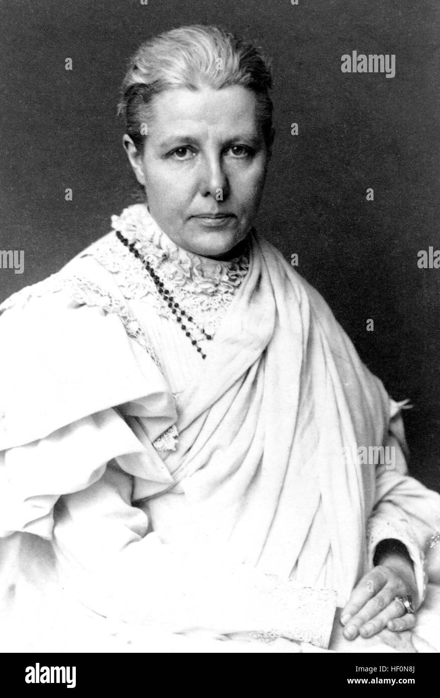 ANNIE BESANT (1847-1933) English les droits de la femme militante. Photo : Hollinger & Rocky Studio, New York Banque D'Images