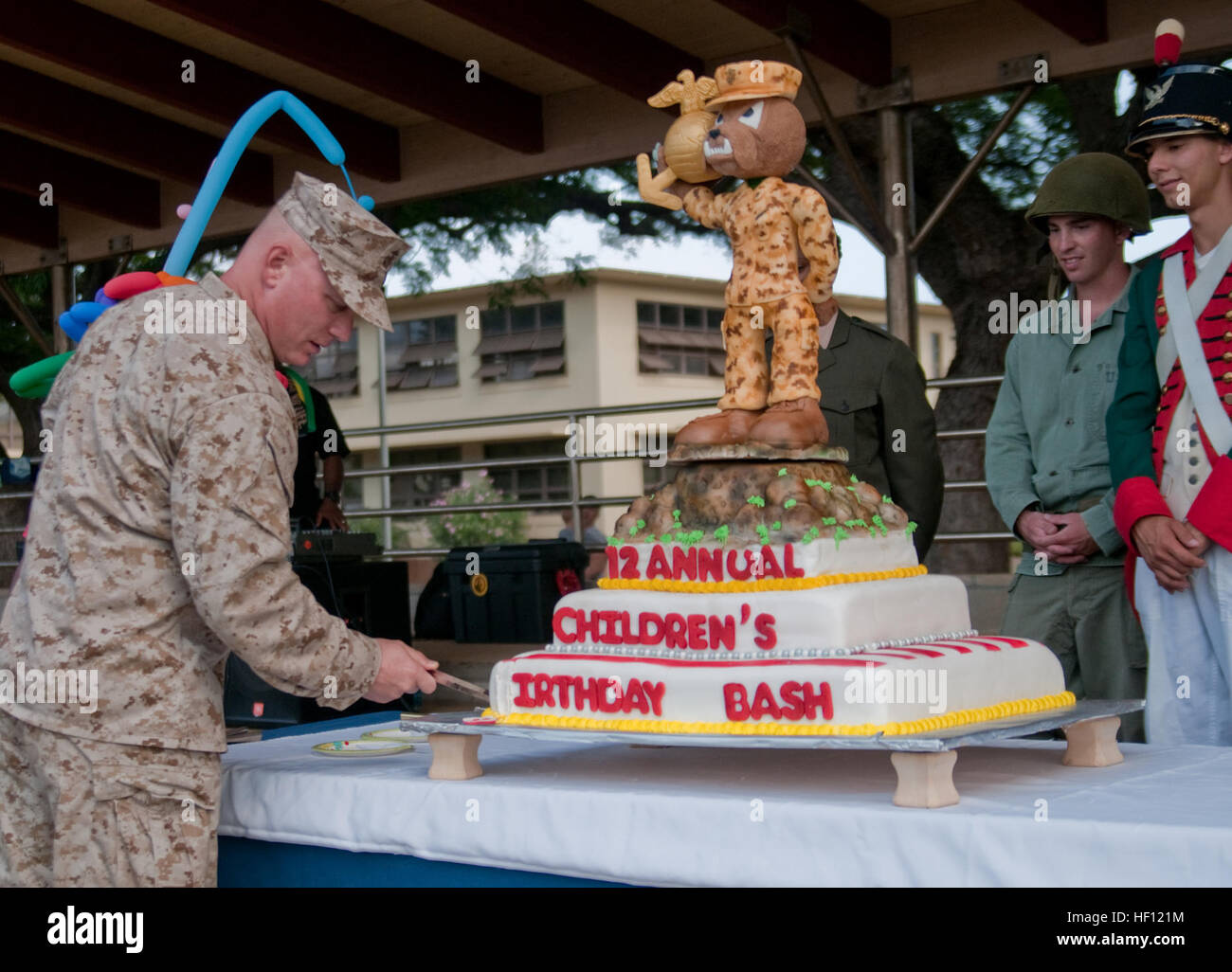 Marine Corps Birthday Cake Banque D Image Et Photos Alamy