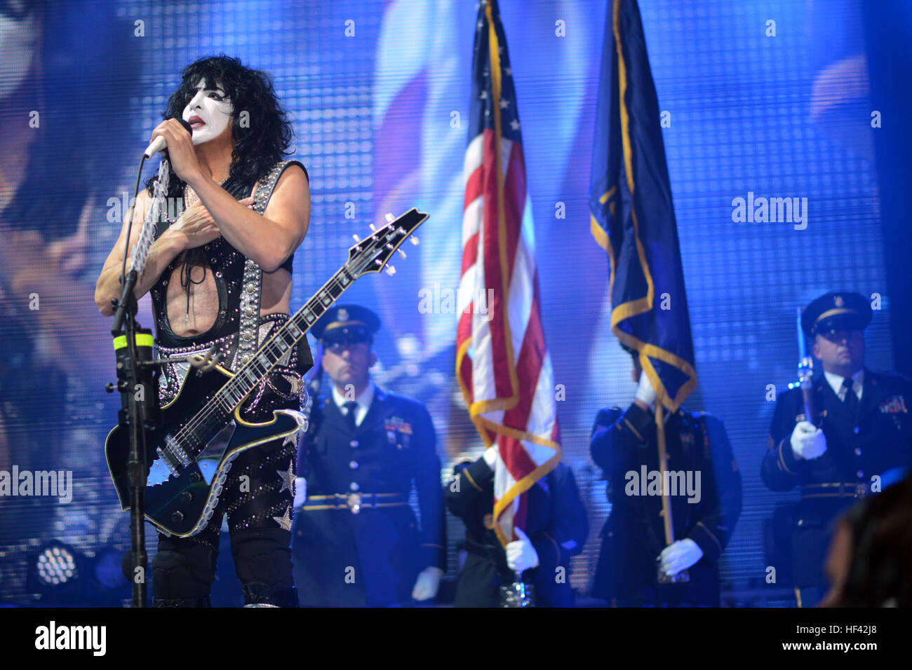 Members rock band kiss on Banque de photographies et d'images à haute  résolution - Alamy