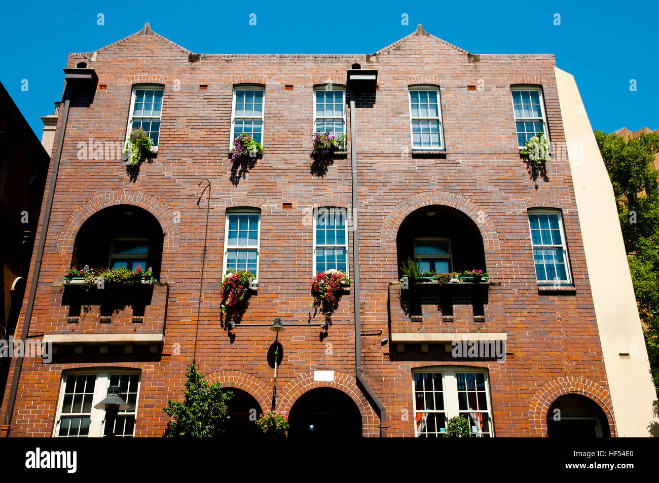 Dans le bâtiment 'Les Roches' - Sydney - Australie Banque D'Images