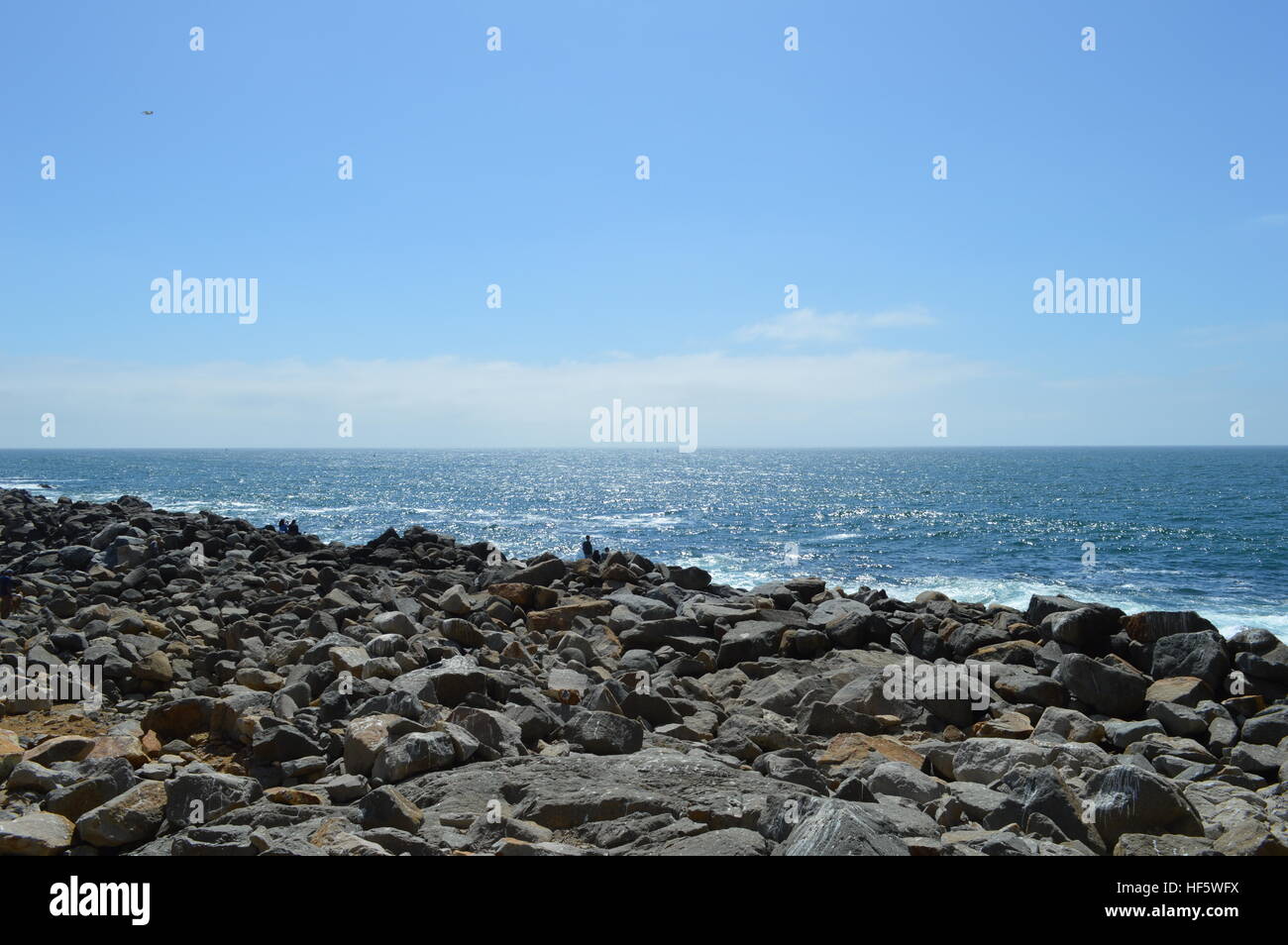 Rocky Morro Beach Californie Banque D'Images