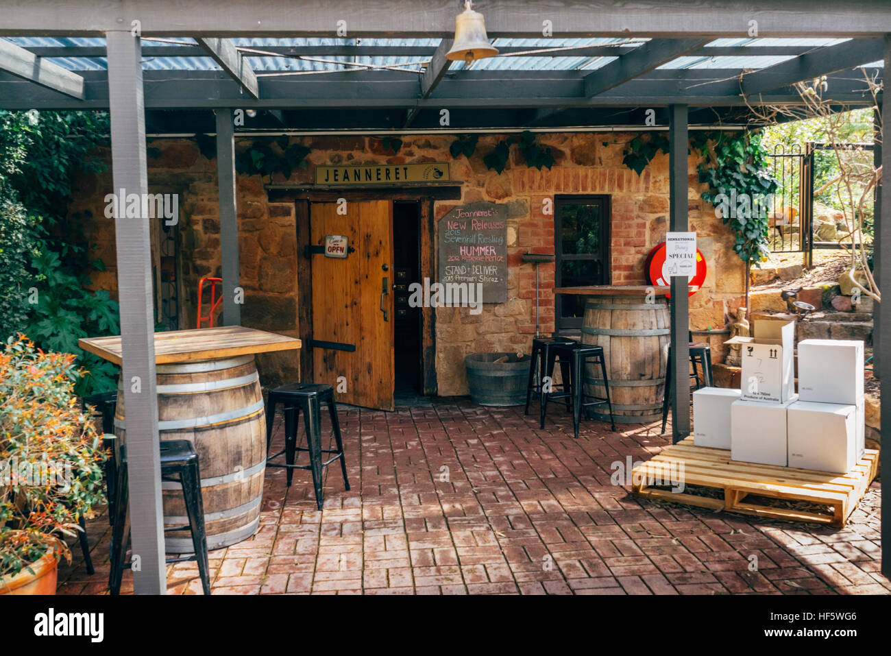 Brewing Company dans la célèbre région viticole de la Vallée de Barossa, Australie-Méridionale, Australie Banque D'Images