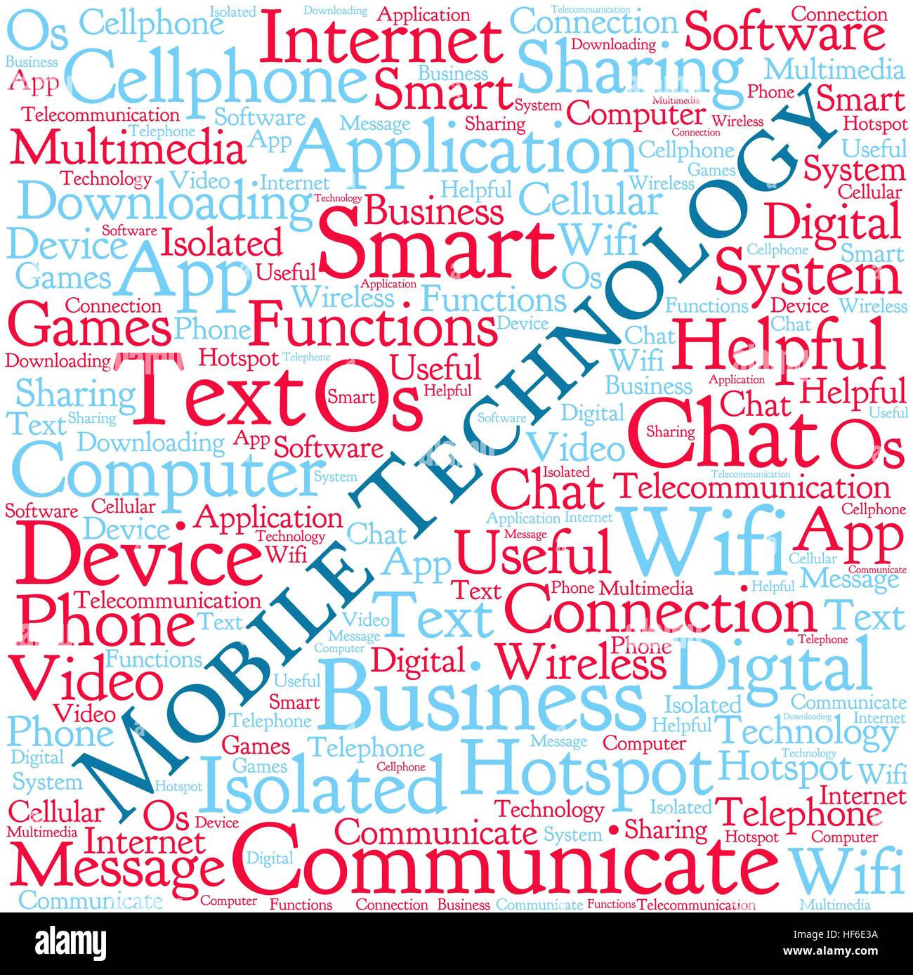 La Technologie Mobile Nuage De Mots Sur Un Fond Blanc Image Vectorielle 8-g-n-rateurs-pour-cr-er-des-nuages-de-mots-gratuitement-en-ligne