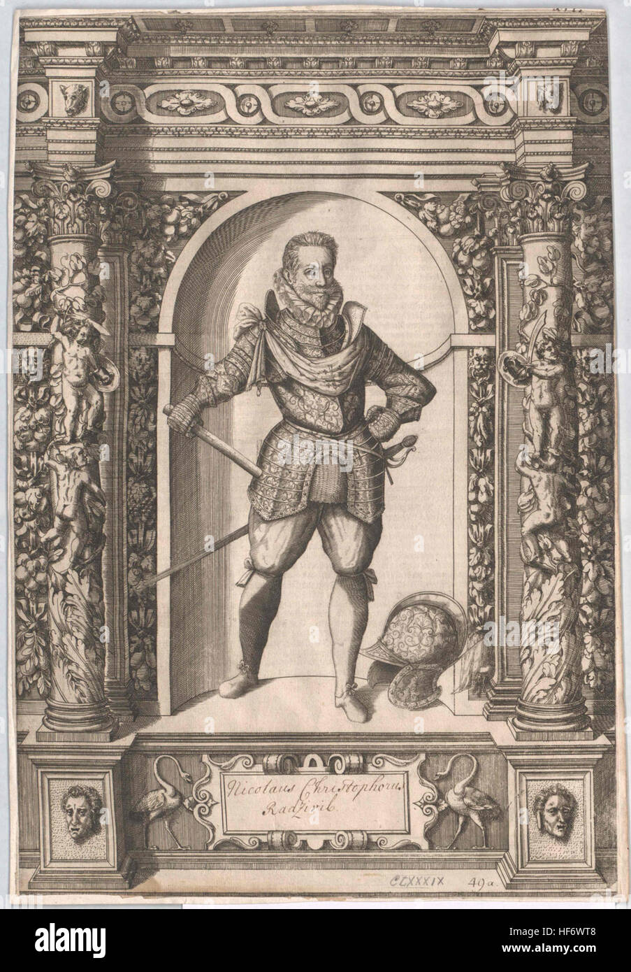 Dominicus Custos : Stecher, Verleger : Custos, Dominicus Zeichner : Fontana, Giovanni Battista MikaC582aj582 Sirotka RadziviC. D09CD196D0BAD0B0D0BBD0B0D0B9 D0A0D0B0D0B4D0B7D196D0B2D196D0BB D0A1D196D180D0BED182D0BAD0B0 (D. Les Custos, 1601). Banque D'Images