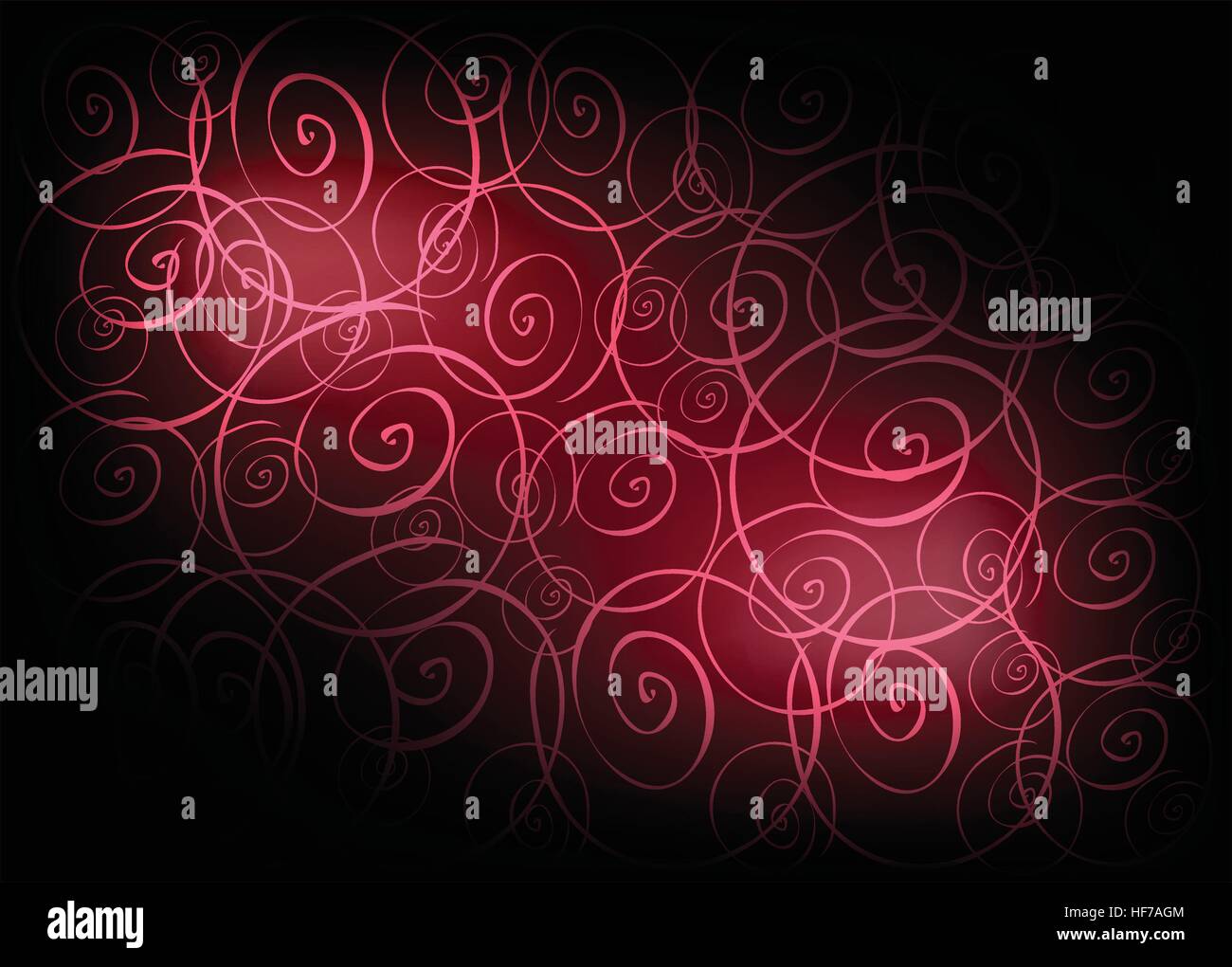 Illustration de belle Texture papier peint vintage rouge fond avec configuration en spirale pour ajouter du contenu ou photo. Illustration de Vecteur
