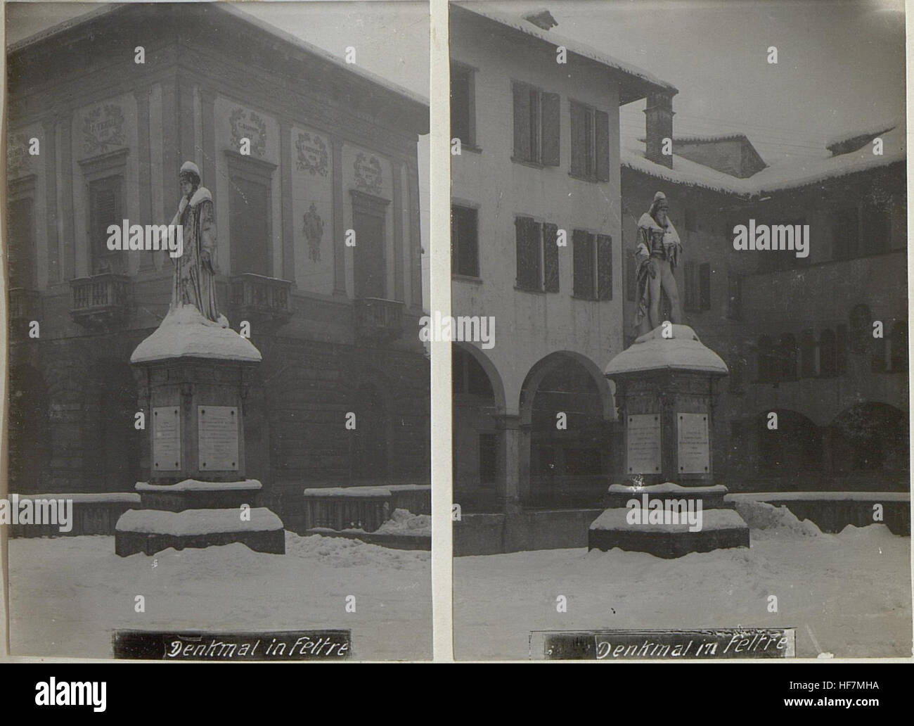 Denkmal de Feltre. 15672247) Banque D'Images