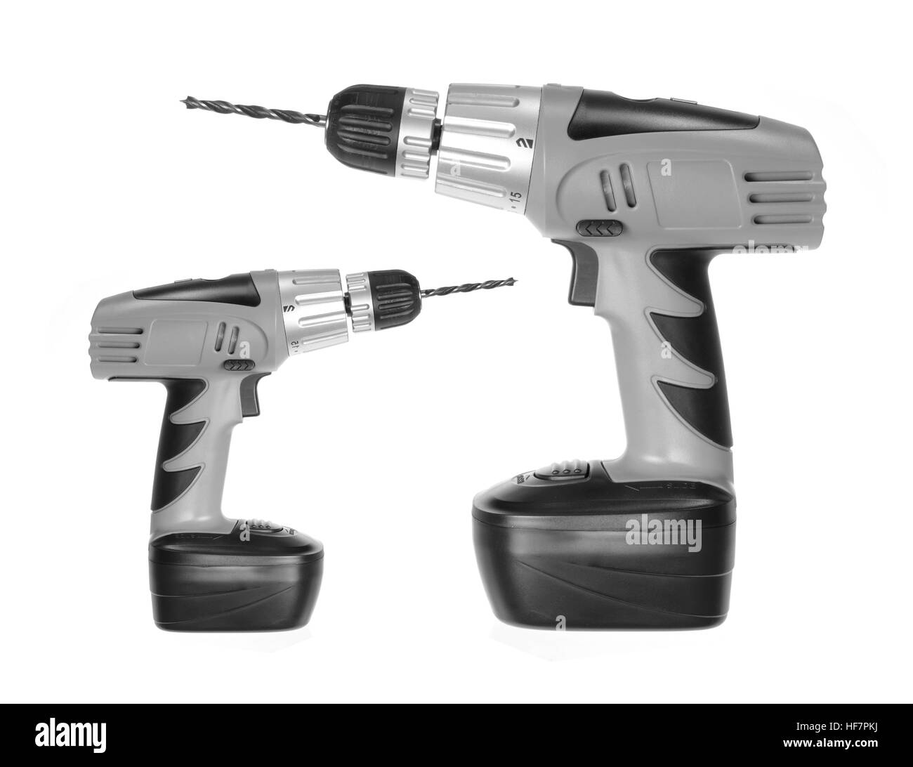 Perceuses électriques Banque D'Images