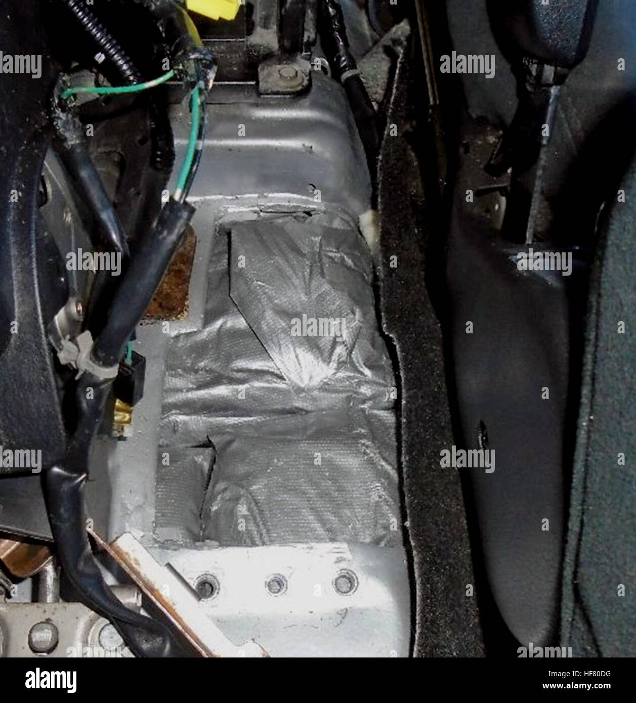 TUCSON, Arizona - Douanes et protection des frontières au Port de Nogales arrêté un 58-year-old Tucson femme 11 octobre pour tenter de faire passer près de 16 livres de méthamphétamine, d'une valeur approximative de 48 000 $. Photo de : U.S. Customs and Border Protection Banque D'Images