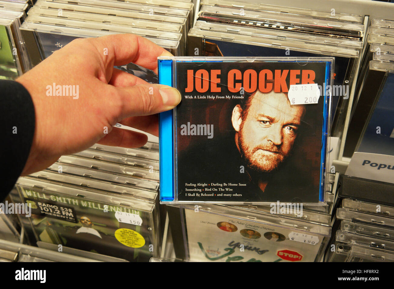 Album : Joe Cocker - with a little help from my friends Banque D'Images