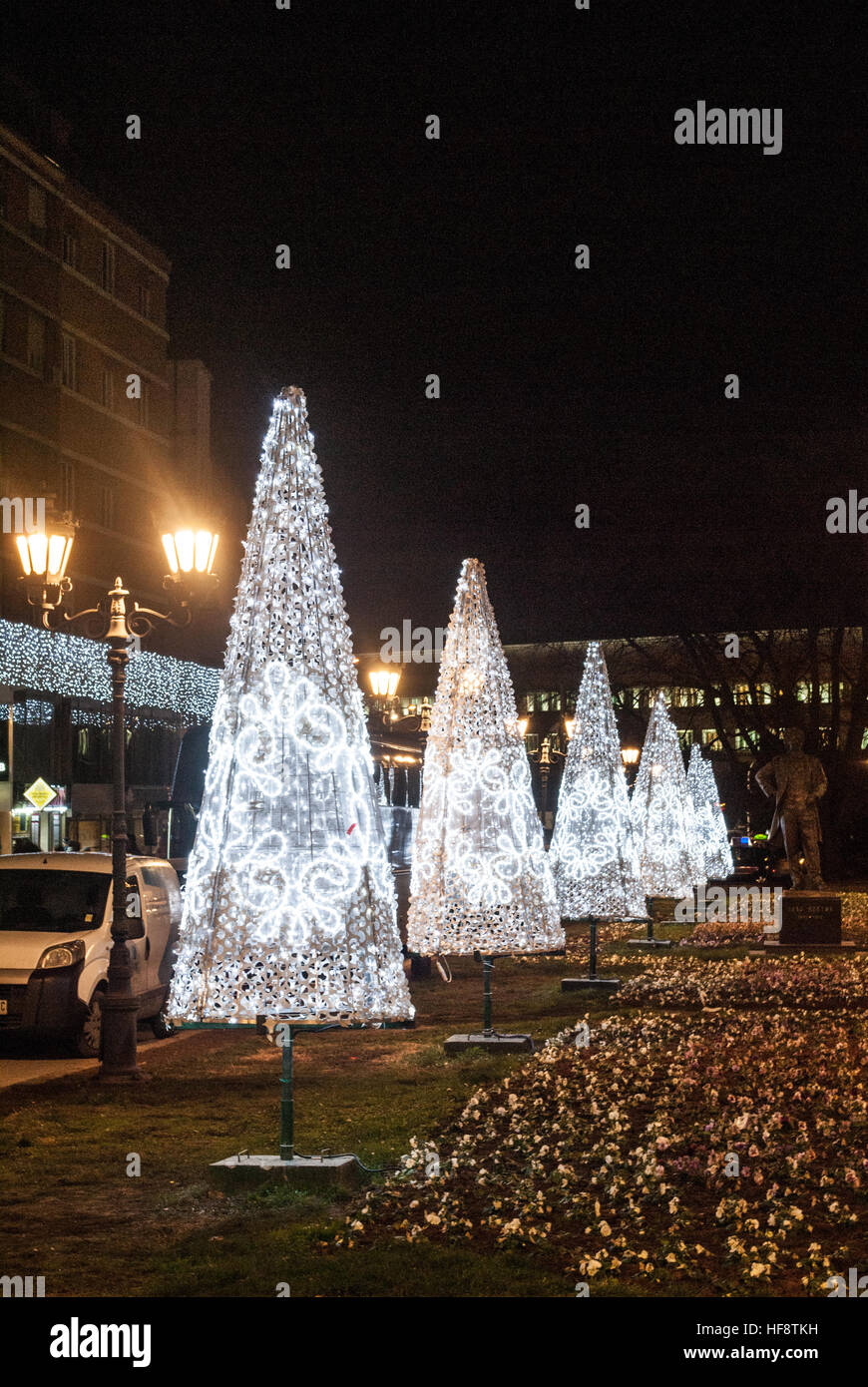 Noël à Novi Sad Banque D'Images