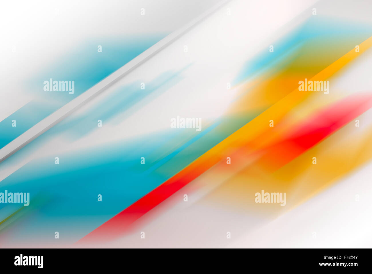 Résumé arrière-plan flou avec motif coloré, 3 d illustration Banque D'Images