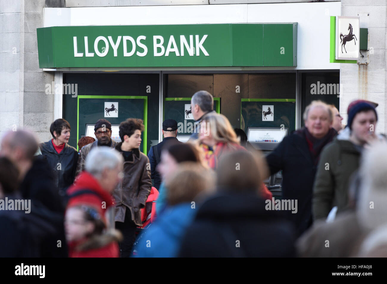 La Lloyds Bank logo sign Banque D'Images