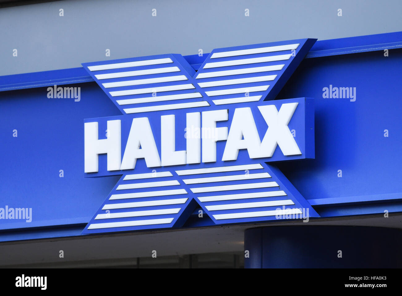 Halifax bank logo sign Banque D'Images