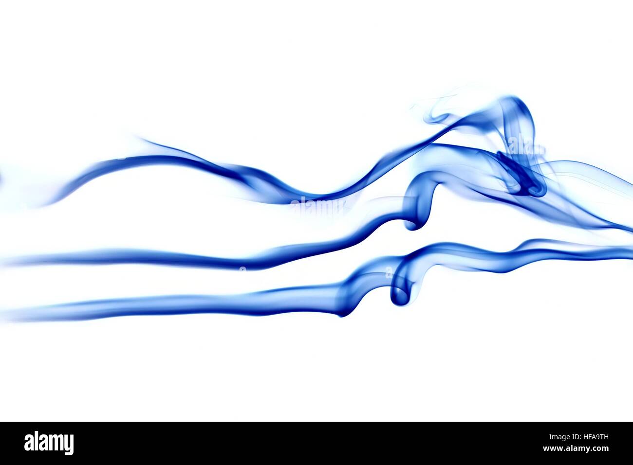 Abstract Blue Waves Banque D'Images