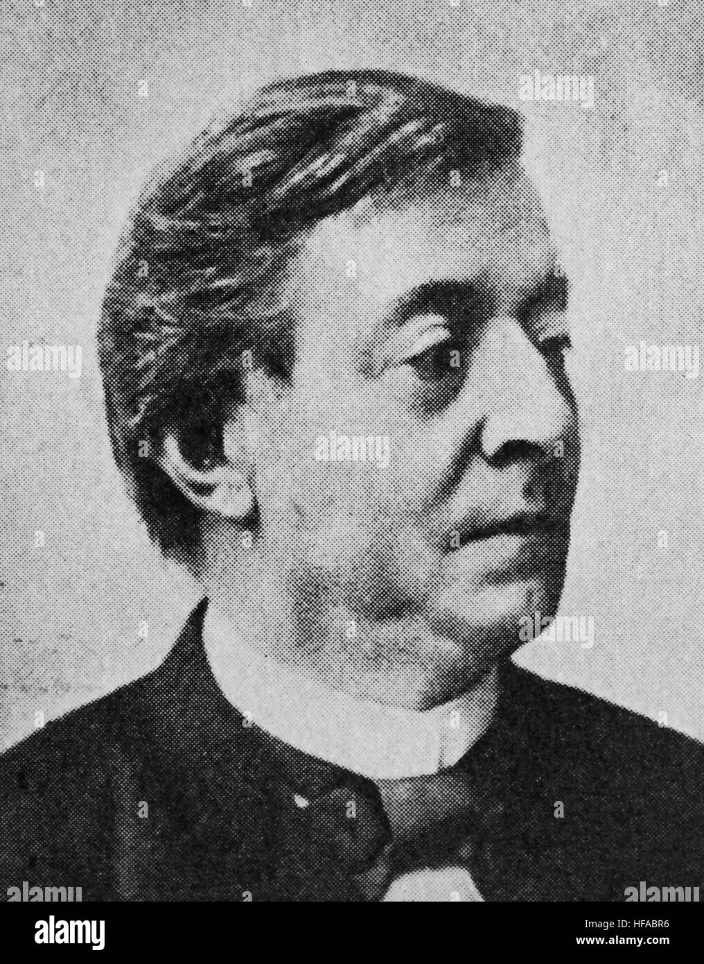 Theodor Zahn ou Theodor von Zahn, 1838-1933, un théologien protestant allemand, un spécialiste de la bible, la reproduction photo de l'année 1895, l'amélioration numérique Banque D'Images